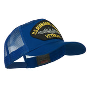 US Submarine Service Veteran Patched Mesh Back Cap