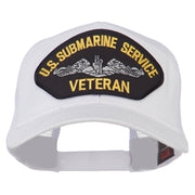 US Submarine Service Veteran Patched Mesh Back Cap