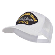 US Submarine Service Veteran Patched Mesh Back Cap