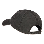 Lucky Irish Embroidered Washed Cotton Cap