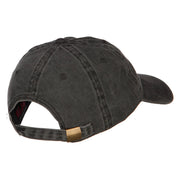 Lucky Irish Embroidered Washed Cotton Cap