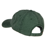 Lucky Irish Embroidered Washed Cotton Cap