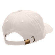 Fish Master Embroidered Unstructured Cotton Twill Washed Cap - Beige OSFM