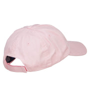 Pug Dog Face Embroidered Low Cap