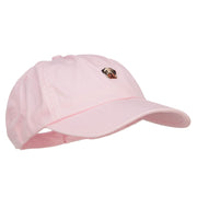 Pug Dog Face Embroidered Low Cap