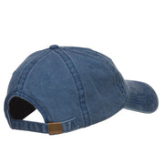 Fishing Buddy Embroidered Washed Cap