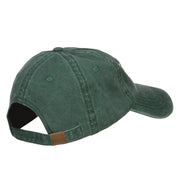 Fishing Buddy Embroidered Washed Cap