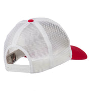 USA Letters Embroidered Mesh Cap