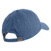 Dragon Game Abbreviation Embroidered Low Profile Cotton Cap - Smokey Blue OSFM