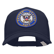 United States Navy Circular Patched Cotton Mesh Cap