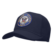 United States Navy Circular Patched Cotton Mesh Cap