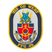 USS FFG Twisted Rope Military Patches