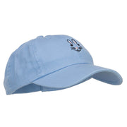 Easter Bunny Face Embroidered Low Cap