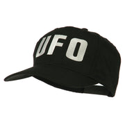 UFO Embroidered Solid Cotton Twill Cap