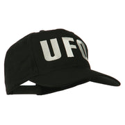 UFO Embroidered Solid Cotton Twill Cap