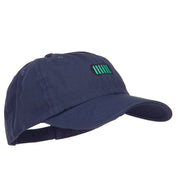 Full Battery Symbol Embroidered Cotton Cap