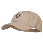 Easter Bunny Face Embroidered Low Cap