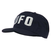 UFO Embroidered Solid Cotton Twill Cap