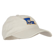 Louisiana State Flag Map Embroidered Low Profile Cotton Cap