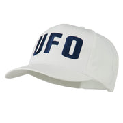 UFO Embroidered Solid Cotton Twill Cap