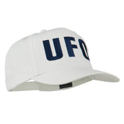 UFO Embroidered Solid Cotton Twill Cap