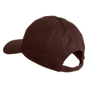 D20 Dice Embroidered Unstructured Cotton Twill Washed Cap - Brown OSFM