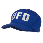 UFO Embroidered Solid Cotton Twill Cap