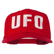 UFO Embroidered Solid Cotton Twill Cap