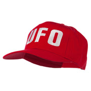 UFO Embroidered Solid Cotton Twill Cap