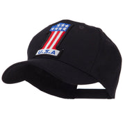 USA Flag Style Military Patch Cap