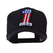 USA Flag Style Military Patch Cap