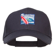 Surfing Patched Low Cotton Cap