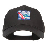 Surfing Patched Low Cotton Cap