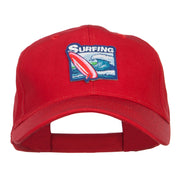 Surfing Patched Low Cotton Cap