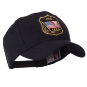 USA Flag Style Military Patch Cap