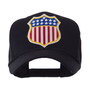 USA Flag Style Military Patch Cap