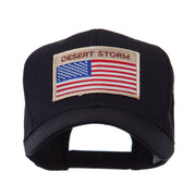 USA Flag Style Military Patch Cap