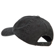 German Shepherd Head Embroidered Washed Cotton Twill Cap