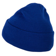 US Coast Guard Veteran Anchors Embroidered Long Beanie