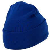 US Coast Guard Veteran Anchors Embroidered Long Beanie