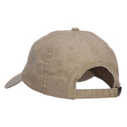 US Air Force Logo Embroidered Washed Cap