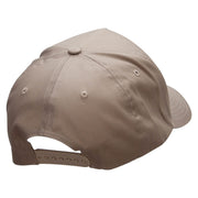 Four Hunting Arrows 5 Panel Pro Style Brushed Cap - Khaki OSFM