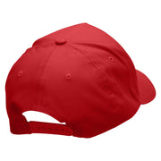 Four Hunting Arrows 5 Panel Pro Style Brushed Cap - Red OSFM