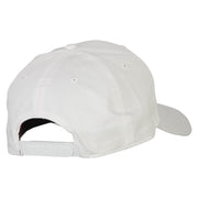 Number 1 Grandpa Letters Embroidered Solid Cotton Pro Style Cap