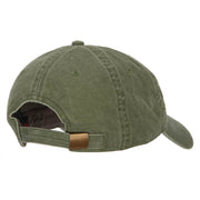 US Air Force Logo Embroidered Washed Cap