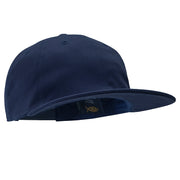 Unconstructed High Profile Cotton Flat Bill Cap