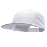 Unconstructed High Profile Cotton Flat Bill Cap