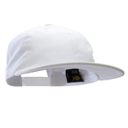 Unconstructed High Profile Cotton Flat Bill Cap