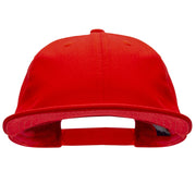 Unconstructed High Profile Cotton Flat Bill Cap