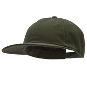 Unconstructed High Profile Cotton Flat Bill Cap